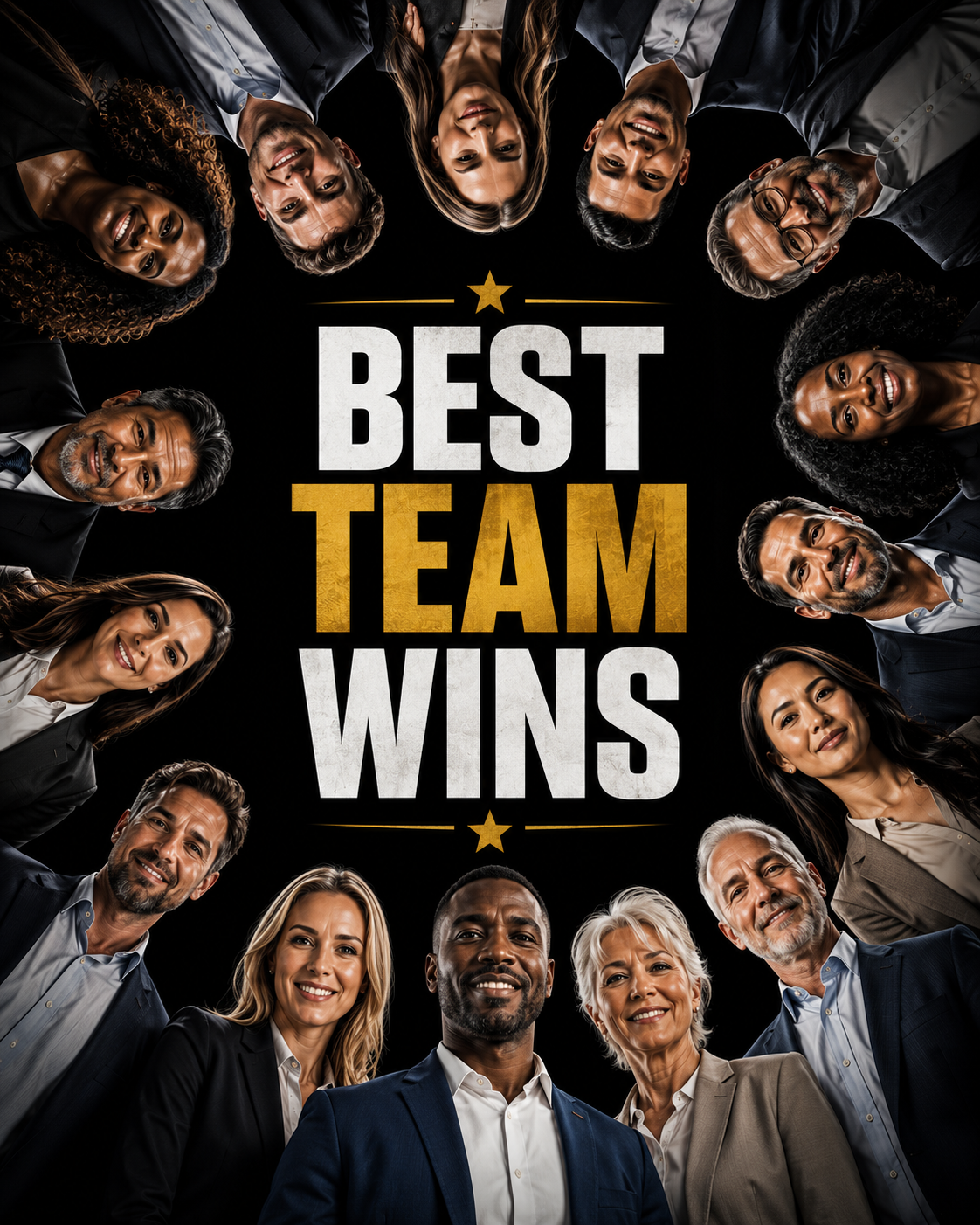 DPG Distribution professional sales team graphic with the headline Best Team Wins, showcasing a diverse group of master sales representatives