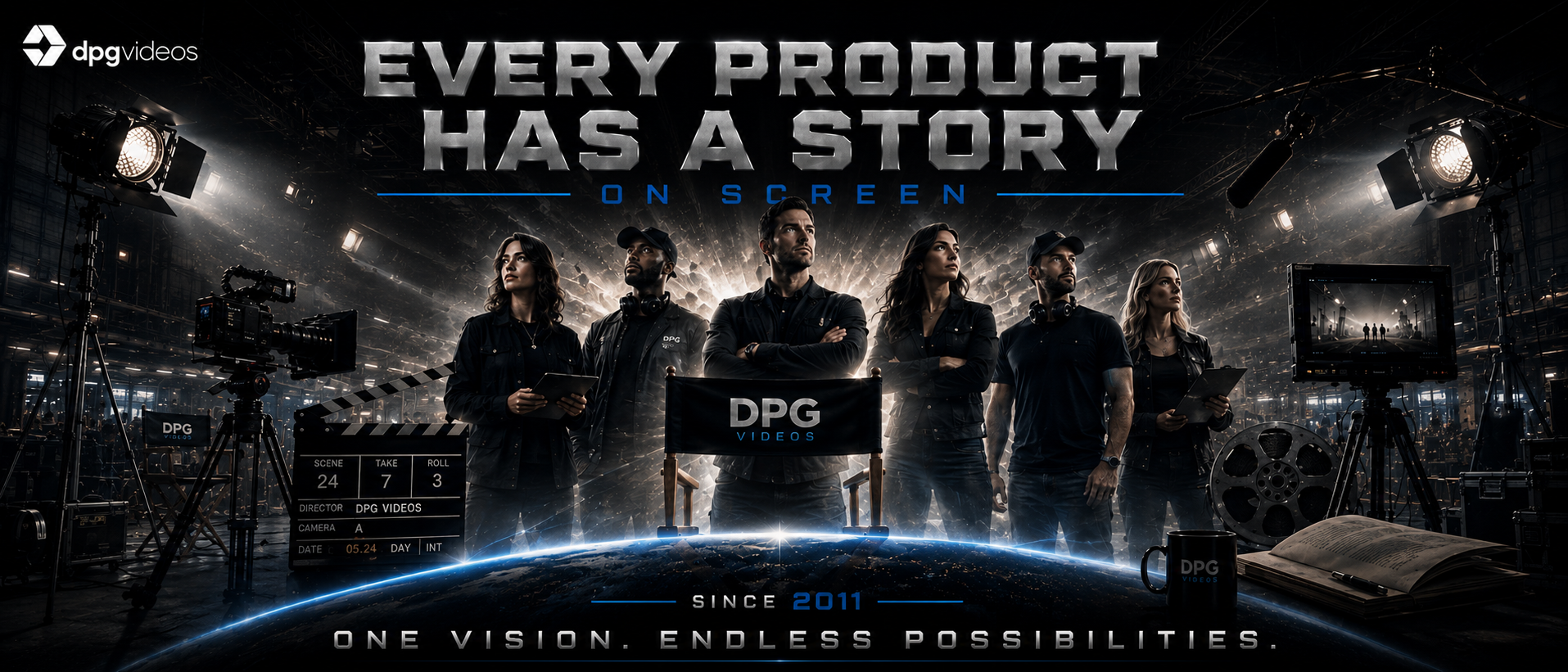 Every Product Has a Story on Screen banner for the DPG Distribution Video Library page.