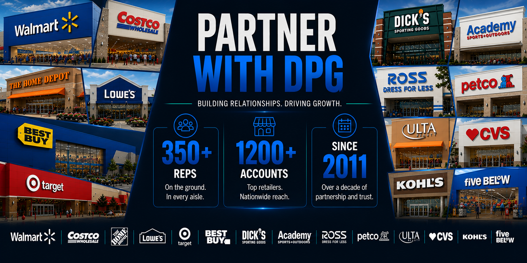 Partner with DPG Distribution to expand retail brand presence across North American retailers