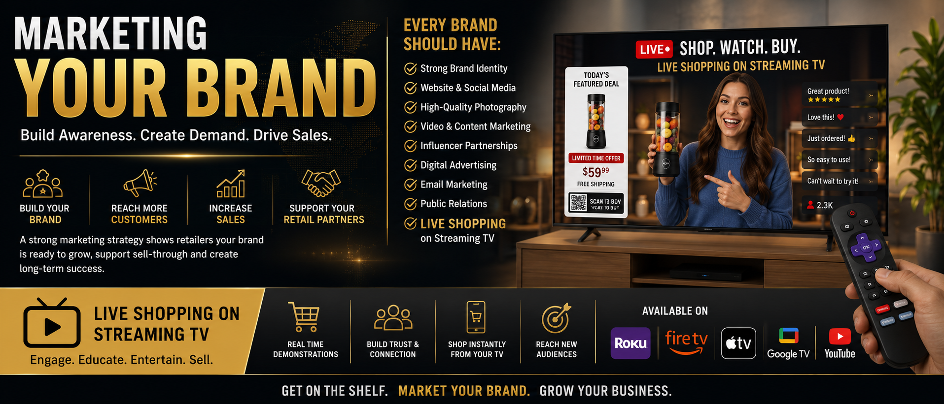 DPG Retail Ready Approved verification badge and marketing checklist for retail brand distribution success.